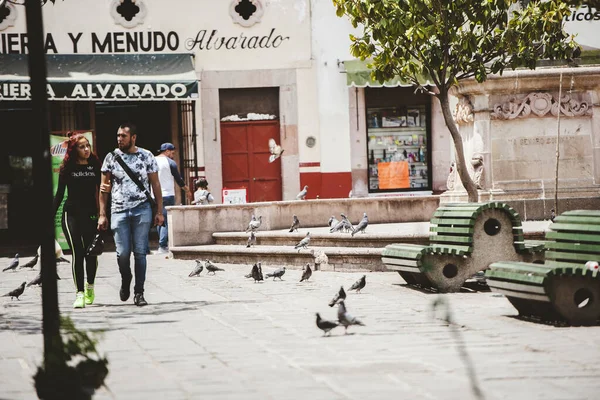 Zacatecas Mexiko 2018 Die Kultur Mexikos Mit Typischen Mexikanischen Straßenmärkten — Stockfoto