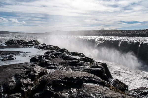 Cachoeira Godafoss Islândia — Fotografia de Stock