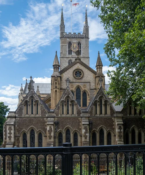 London United Kingdom Jul 2021 Vertical Shot Southwark Cathedral London — Stock Photo, Image