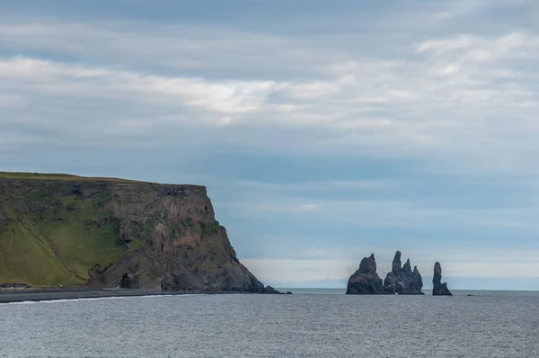 Dyrholaey Pequeño Promontorio Islandia — Foto de Stock