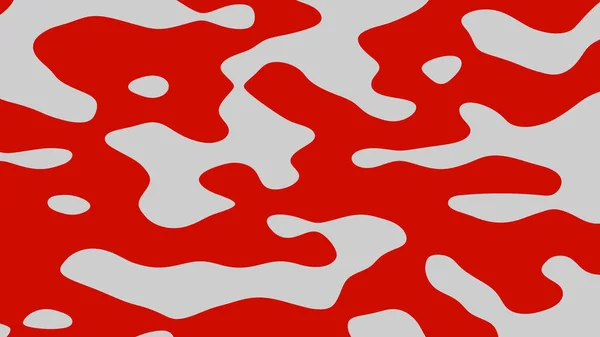 Camuffamento Bianco Rosso Sfondo Illustrazione — Foto Stock