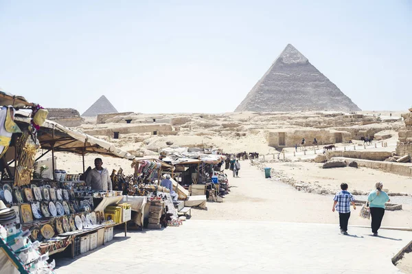 Kairo Ägypten Juni 2021 Die Berühmte Ägyptische Marktkultur Mit Souvenirs — Stockfoto