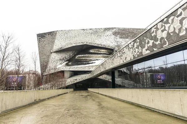 París España Ene 2017 Famoso Edificio Filarmónico Diseñado Por Jean — Foto de Stock
