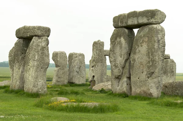 Stonehenge Wiltshire Inglaterra Monumento Pré Histórico Pedras Património Mundial Unesco — Fotografia de Stock