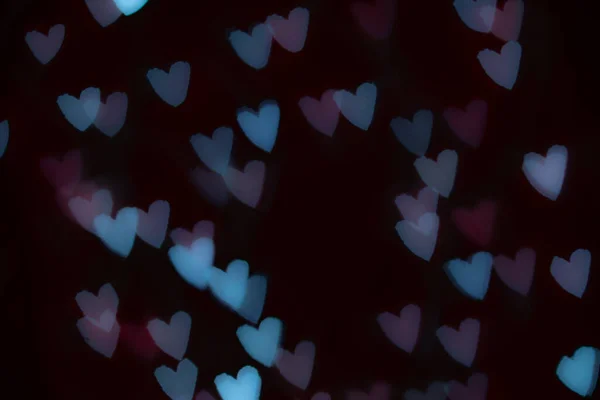 Fondo Bokeh Corazón Enfoque Suave —  Fotos de Stock