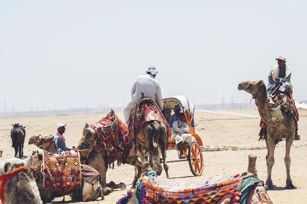 カイロ Egypt 6月6 2021 お土産観光地と有名なエジプト市場文化 — ストック写真