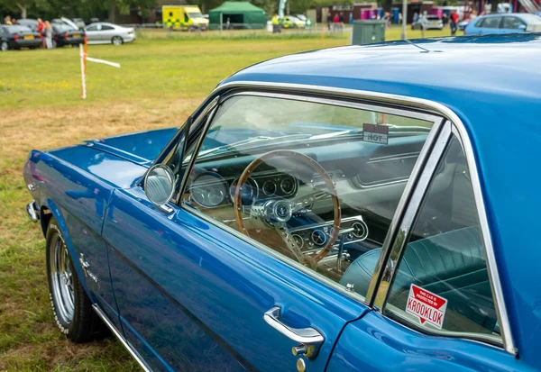 Ipswich Vereinigtes Königreich 2021 Eine Seitenansicht Eines Ford Mustang Oldtimers — Stockfoto