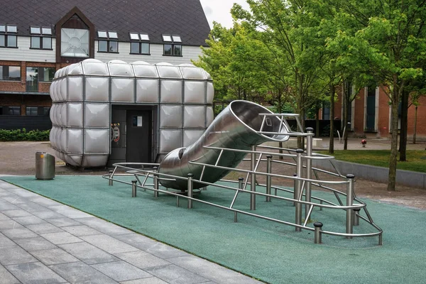 Nyilvános Játszótér Város Központjában Vejle Dánia — Stock Fotó