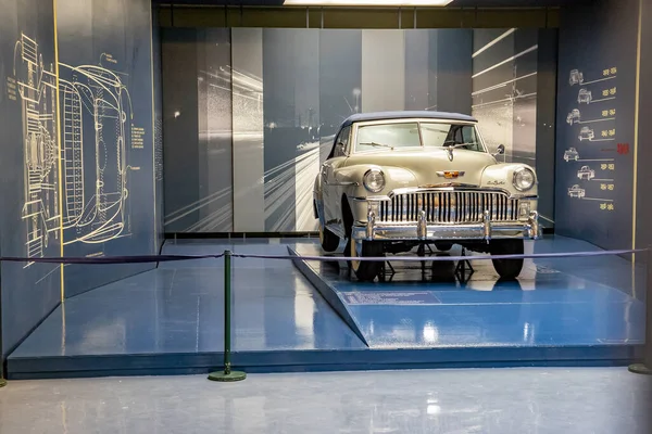 Haban Cuba Fevereiro 2020 Carro Clássico Museu Automóvel Old Havana — Fotografia de Stock