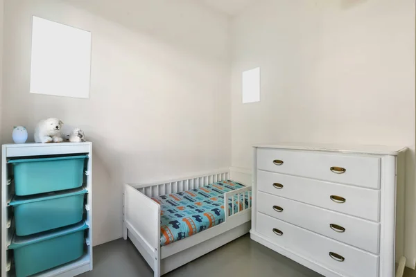 Het Interieur Inrichting Van Een Mooie Kinderkamer Met — Stockfoto