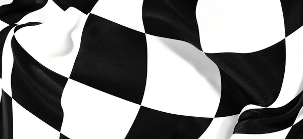 3Dでレースの旗の背景のデジタルイラスト — ストック写真