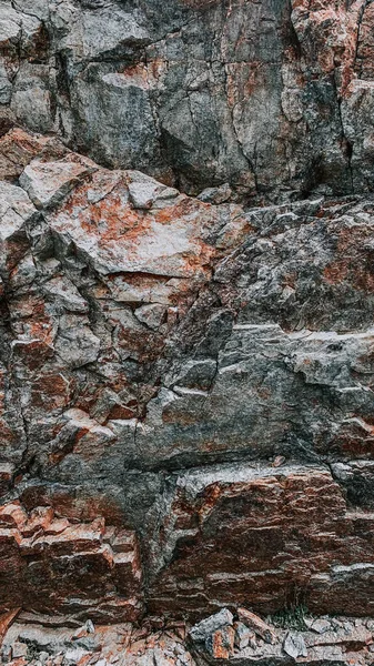 Vertical Shot Rock Texture Background — Stock Photo, Image