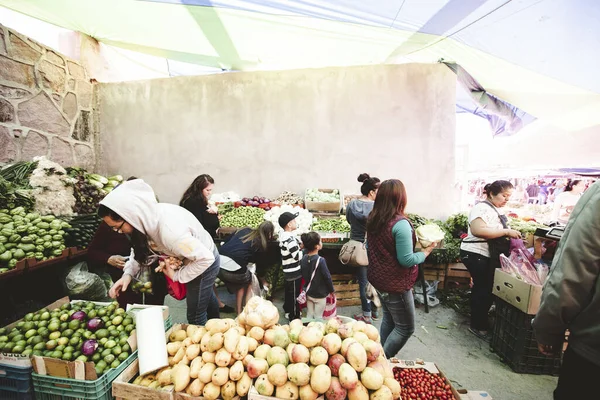 Zacatecas México Abr 2018 Cultura Mexicana Retratada Através Mercados Alimentares — Fotografia de Stock