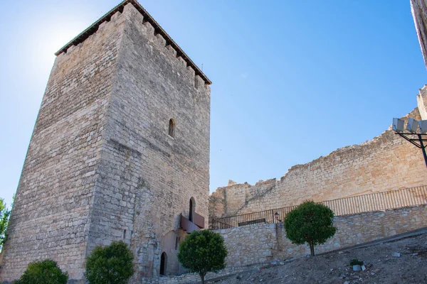 Primer Plano Del Pueblo Medieval Haza España —  Fotos de Stock