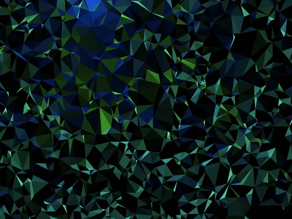 Abstract Geometric Pattern Green Shades — Stock Photo, Image