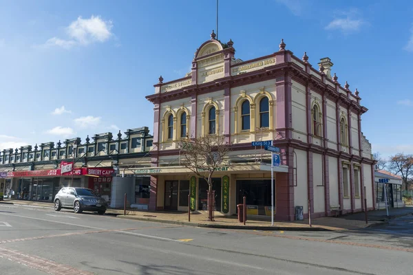 Temuka Nueva Zelanda Junio 2018 Escenas Callejeras Temuka Pequeño Pueblo — Foto de Stock