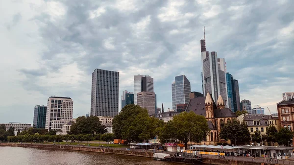 Una Hermosa Toma Frankfurt Alemania —  Fotos de Stock