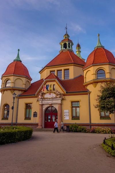 Sopot Polen Juni 2021 Sopot Bei Sonnenuntergang Polen — Stockfoto