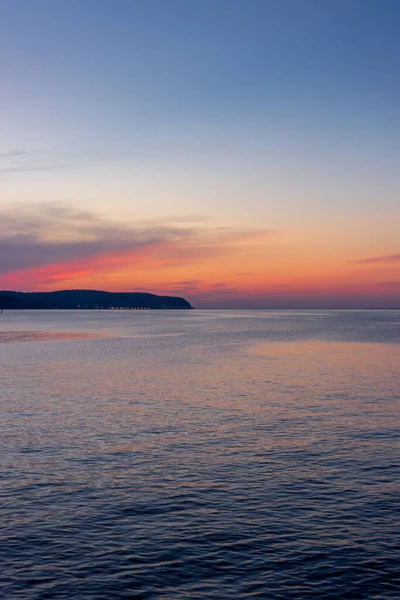 Sopot Polen Juni 2021 Sonnenuntergang Strand Von Sopot Polen — Stockfoto