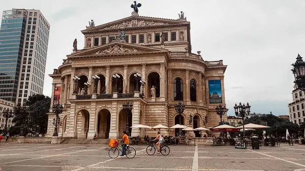 Sala Koncertowa Alte Oper Frankfurcie Nad Menem Niemcy — Zdjęcie stockowe