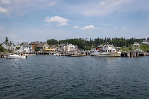 Port Clyde Spojené Státy Července 2021 Přístav Clyde Maine Slunečného — Stock fotografie