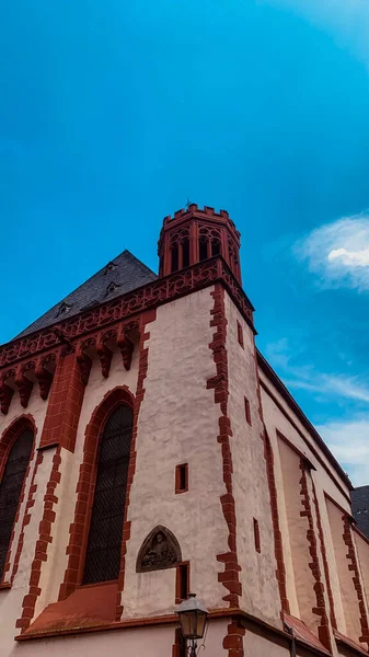Iglesia Luterana Alte Nikolaikirche Frankfurt Alemania — Foto de Stock