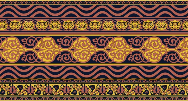 Tradycyjny Indyjski Motyw Idealny Tło Lub Tapetę — Zdjęcie stockowe