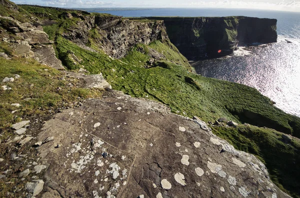 Plan Alternatif Ultra Grand Angle Des Falaises Moher Knockevin Côté — Photo