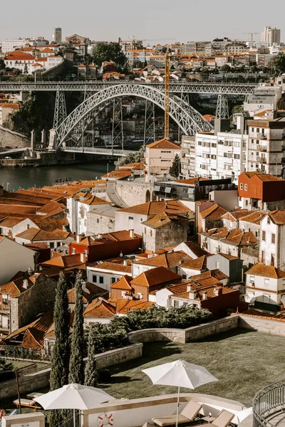 Vista Aérea Cidade Porto Portugal — Fotografia de Stock