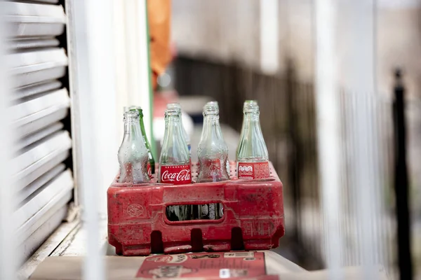 Zacatecas Mexico Apr 2018 Μια Επιλεκτική Λήψη Κλασικών Ποτών Coca — Φωτογραφία Αρχείου