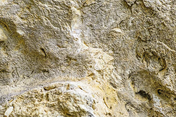 Een Close Van Natuurlijk Getextureerde Stenen Oppervlak — Stockfoto