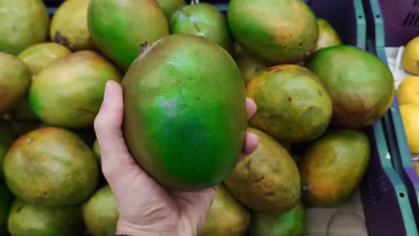 Vers Fruit Markt — Stockvideo