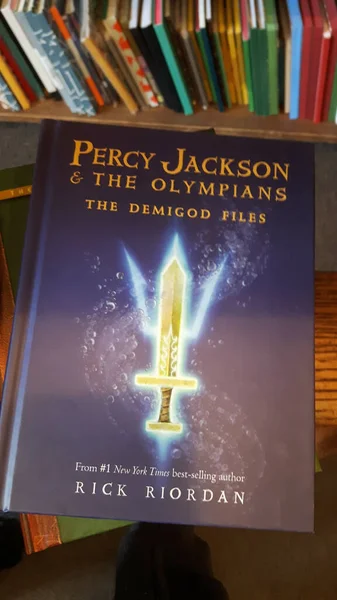 Boston United States Aug 2017 Percy Jackson Olympians Harvard Book — Stock Photo, Image