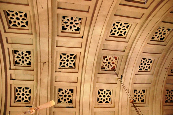 Conception Plafond Incurvé Pierre Palais Umaid Bhavan Jodhpur Rajasthan Inde — Photo