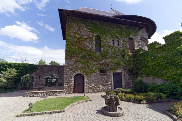 Exterior Del Histórico Castillo Smolenice Smolenice Eslovaquia — Foto de Stock