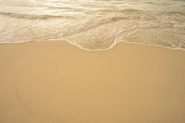 Μια Όμορφη Παραλία Φόντο Στην Αμμώδη Παραλία — Φωτογραφία Αρχείου