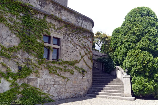 Die Außenfassade Des Historischen Schlosses Smolenice Smolenice Slowakei — Stockfoto