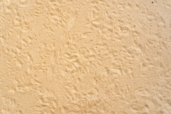Detailní Záběr Jemné Hnědé Pískové Textury — Stock fotografie