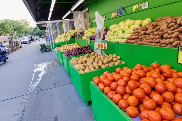 Queens United States Jul 2021 Fresh Vegetables Sold Astoria Street — Stock Photo, Image