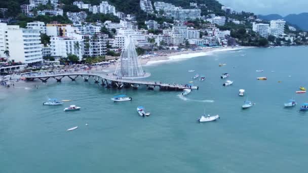 Imágenes Barcos Agua Mar — Vídeo de stock