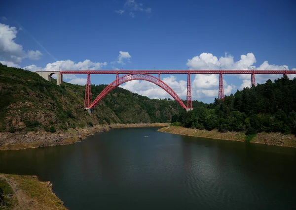 Nice Picture Garabit Viaduct France Built 1884 Gustave Eiffel — Stock Photo, Image