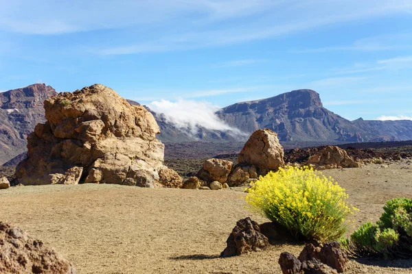 Ein Malerischer Blick Auf Den Teide Auf Teneriffa Auf Den — Stockfoto