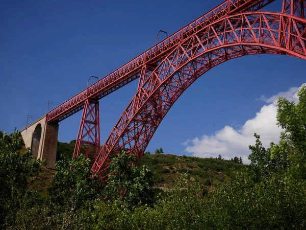 Nice Picture Garabit Viaduct France Built 1884 Gustave Eiffel — Stock Photo, Image