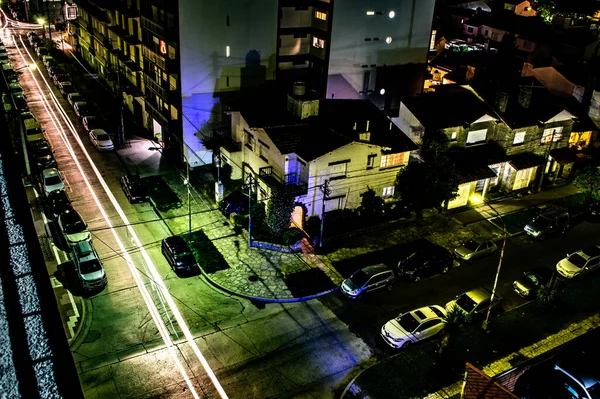 Beautifully Illuminated Cityscape Night — Stock Photo, Image
