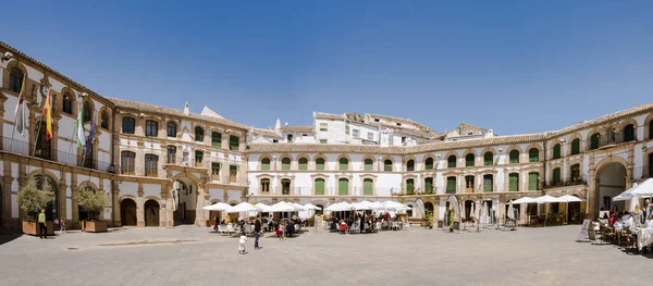 Archidona Spanien Apr 2019 Det Åttakantiga Ochavada Torget Andalusisk Barockstil — Stockfoto