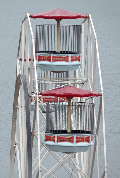 Souend Sea United Kingdom Jun 2021 Vertical Shot Ferris Wheel — 스톡 사진