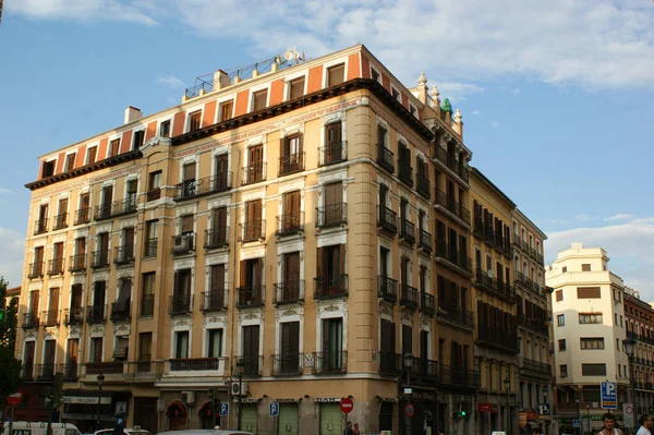 Madrid Spanien Aug 2010 Die Alte Architektur Von Madrid Spanien — Stockfoto