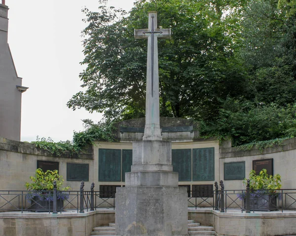 Bath Verenigd Koninkrijk Aug 2012 Een Close Van Het Kruis — Stockfoto