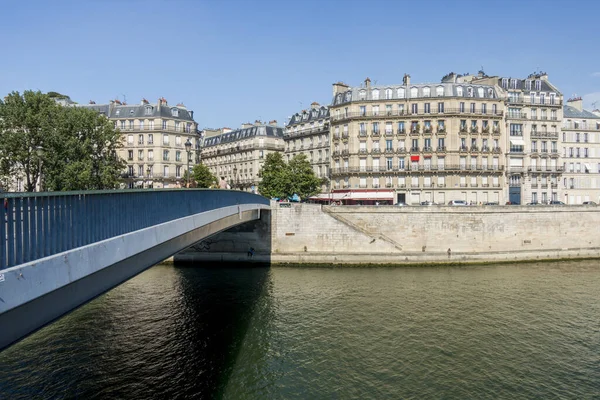 Par France Mar 2017 Ile Louis Adası Ndaki Pont Louis — Stok fotoğraf