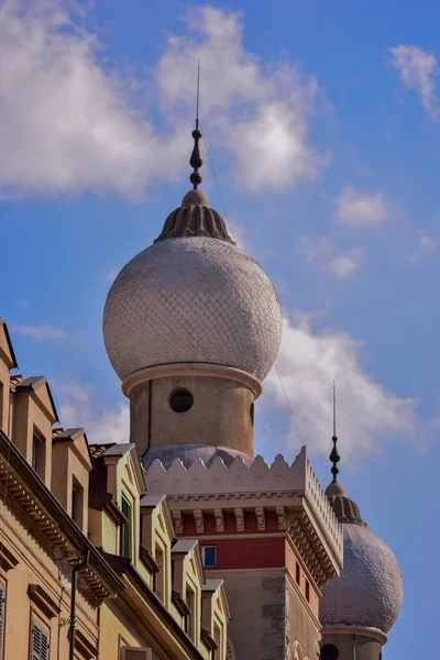 Colpo Angolo Basso Della Moschea Torino — Foto Stock